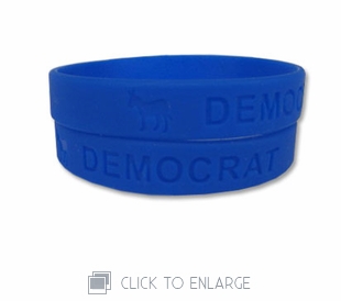 Democratic Party Wristbands