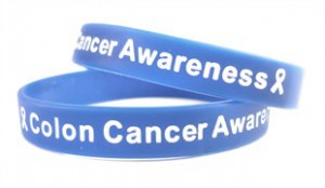 Colon Cancer Awareness Wristband