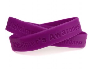 alzheimer's disease awareness wristband