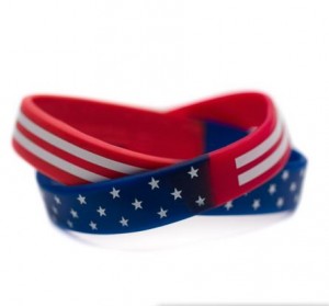 American Flag Wristband
