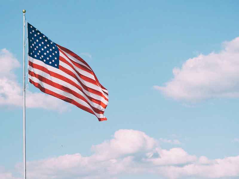 What do the colors of the American Flag mean?